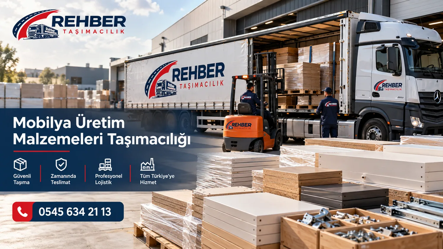 Mobilya Üretim Malzemeleri Taşımacılığı